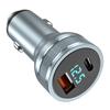 Car Charger PD and QC3.0 Fast Charging Portable Smart Temperature Control Safe for Phone Laptop Digital Camera