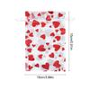 100 Pezzi Sacchetti in Organza a Forma di Cuore Rosso Matrimonio San Valentino Regalo Sacchetto con Coulisse per Caramelle Sacchetti Esposizione Gioielli Decorazione Festa di Compleanno
