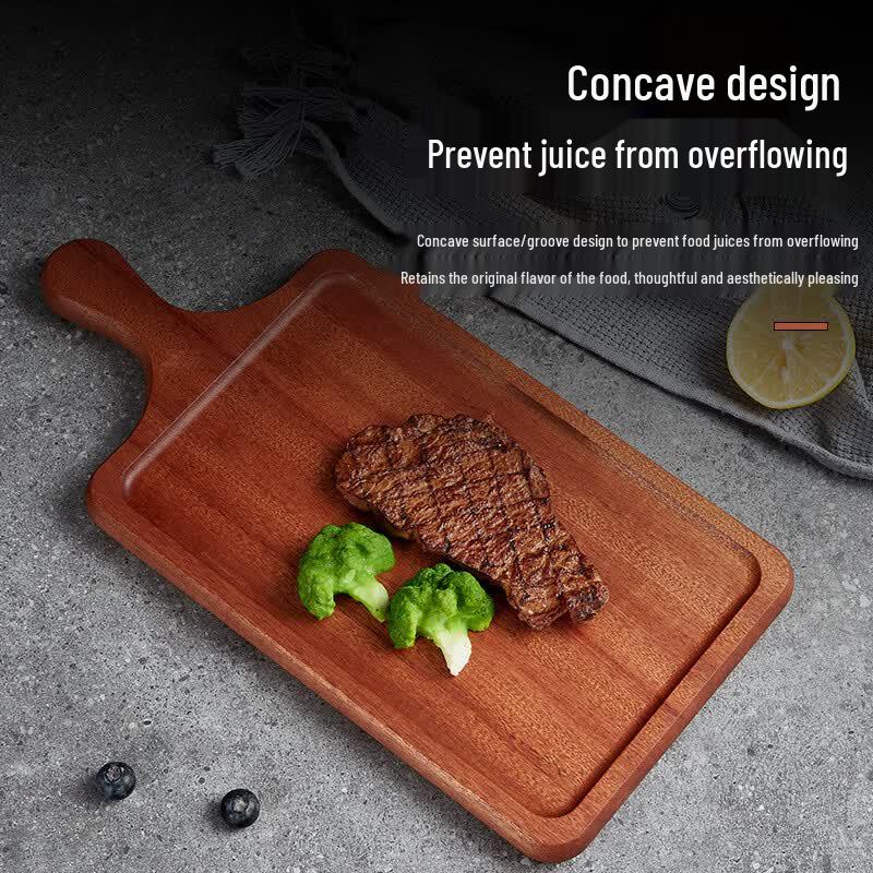 Driain Solid Wood Serving Boards with Handle
