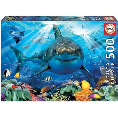 Animal Puzzle - EDUCA - 500 Pieces - Easy and Safe Assembly