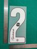 Fluminense Home Match Collection Adult Jersey Heat Transfer Number/Letter Sticker Set