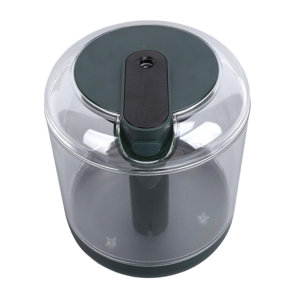 Top Fill Humidifier Bedroom 1L Quiet Cool Mist Smart Touch Control Transparent Large Fog for Nursery Green