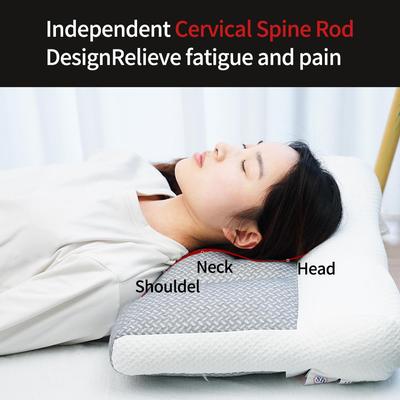 Cervical Orthopedic Neck Pillow Soybean Fiber SPA Massage Pillow for Home Sleep Aid Deep Sleep Cervical Neck Protection