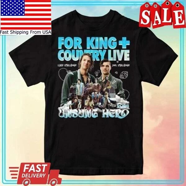 For King And Country Unsung Hero Tour 2026 T-Shirt Unisex All Size BL1860 XXXL
