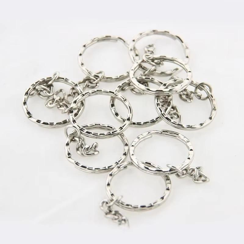 Set 10 Bucăți Breloc Nou Nichelat Embosat Breloc Brichetă Accesorii Pandantiv DIY Lanțuri Chei Femei Bijuterii de Modă