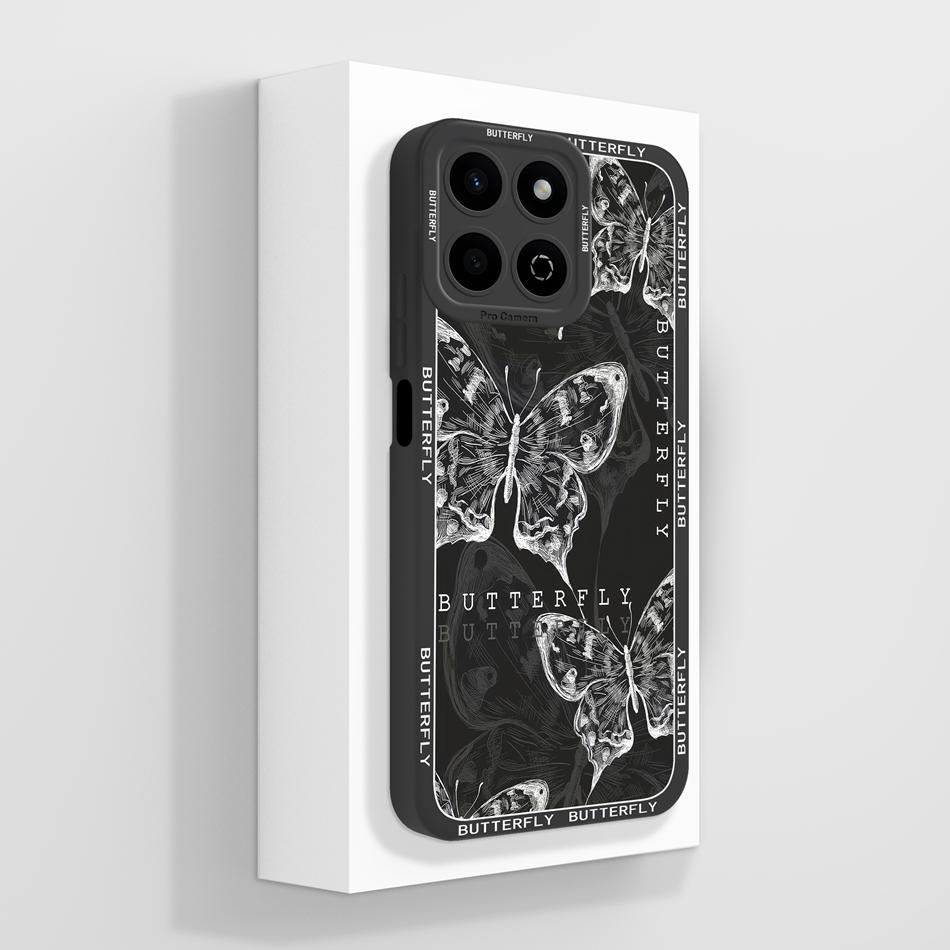 For Honor 200 Smart 5G Case Cute Panda Camera Protection Back Cover For Honor 200Smart Soft Liquid Silicone Phone Protectors
