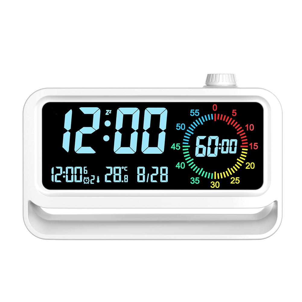 High Tech Multifunctional Electronic Alarm Clock Featuring Smart Design & Intuitive Controls Suitable For All Users