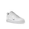 Nike Air Force 1 07 LV8 Reflective Swoosh - White Dark Marina Blue Men Sneakers FB8971-100
