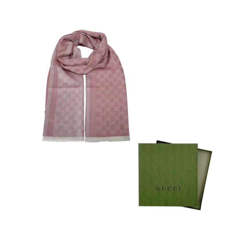GUCCI Gg Logo Scarf (Unisex) Knit Scarves 282390 3G704 6978