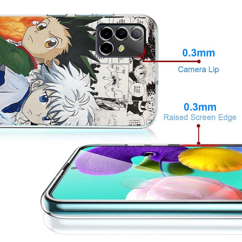 Hunter X Anime Phone Case For Samsung Galaxy A17 A16 A15 A14 A13 A57 A56 A55 A54 A53 A37 A36 A35 A34 A33 A26 A25 A24 A23 Galaxy