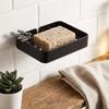 Hollow Mesh Design Stainless Steel Soap Holder Bathroom Soap Storage  Toiletries Arrangement
