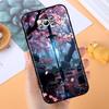 Ancient style swordsman Phone Case For Xiaomi Mi Poco F3 F4 F5 F6 X3 X4 X5 X6 X7 M3 M4 M5 M6 M7 GT Pro 5G Black
