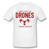 Funny I Don't Just Fly Drones I Crash Pilot T-Shirt Unisex Graphic Vintage Cool Cotton Short Sleeve T Shirts O-Neck