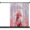 Shower Curtain Genshin Impact Yae Miko Anime Waterproof Fabric Bathroom Curtain With Hooks, Aesthetic Decorative Bath Curtain Fo
