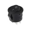 10/20/30Pcs  Mini Round ON-OFF Rocker Switch  12V 2 Pin LED Switches Universal for Car Boat Van Dashboard