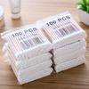500pcs Double Head Wood Cotton Swab Nose Ears Cleaning Women Makeup Tools Lipstik Cotton Buds Tip Sticks Health Care