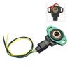TPS Throttle Position Sensor & Connector Harness Plug TPS008-02/ TPS-H112 For Honda Accord Element 2.4L 2002 2003 2004 2005 2006
