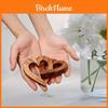 Wooden Intertwined Double Hearts Ornament Memorial Gift Keepsake For Gift Giving