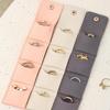 Niedliche kleine Mikrofaser-Taschen mit Druckknopfverschluss Schmuck Faltbare Aufbewahrungstaschen Stecker Ohrringe Ring Anhänger Halskette Organizer Geschenktaschen