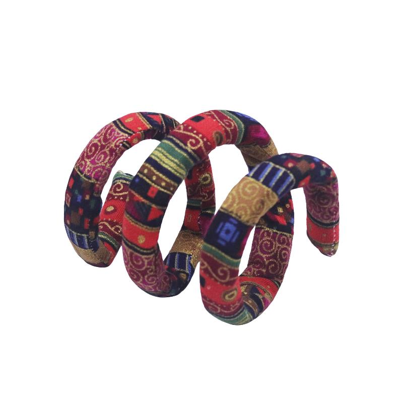 Colorful Dreadlocks Long Ponytail Hairpin Hair Bands Ethnic Style Hair Ropes Ties Horsetail Headband Bendable Hair Styling Tools
