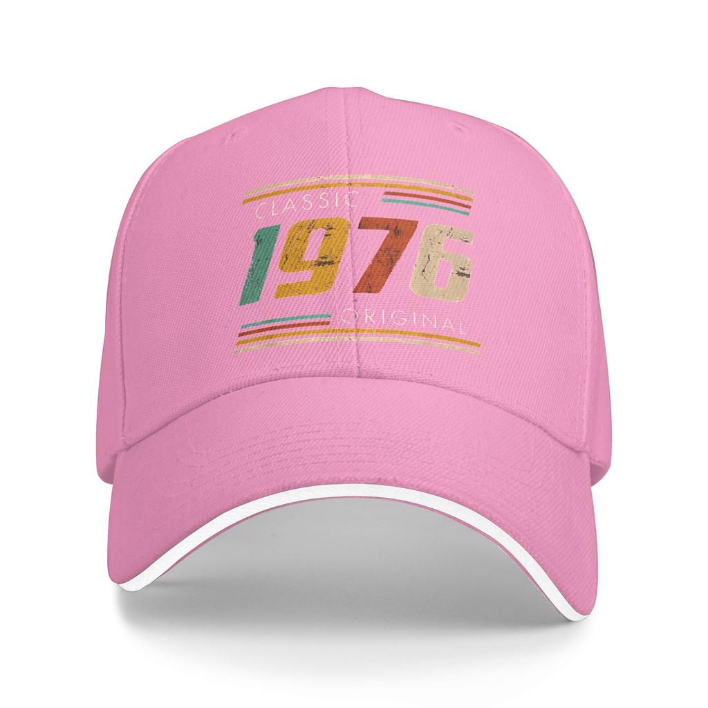 Vintage 1976 Limited Edition Baseball Cap Y2k Funny Trucker Hat Spring Men Adult Kpop Rock Baseball Caps