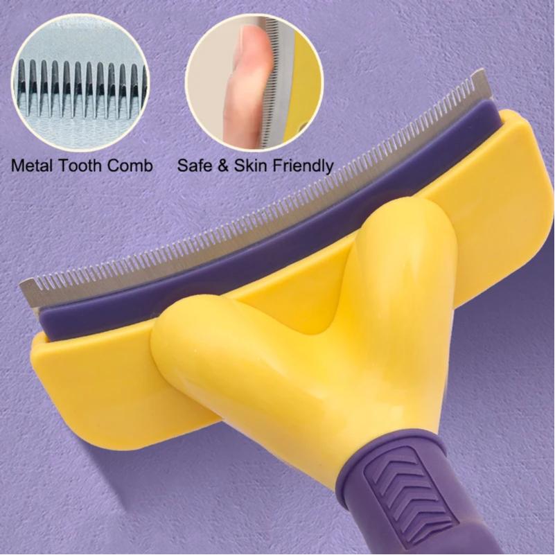 Dog Brush Grooming Accessories Cat Hair Care Supplies Pet Hair Remover Knotting Comb Large Dogs Animal Short Hair Dogs Anti Lice