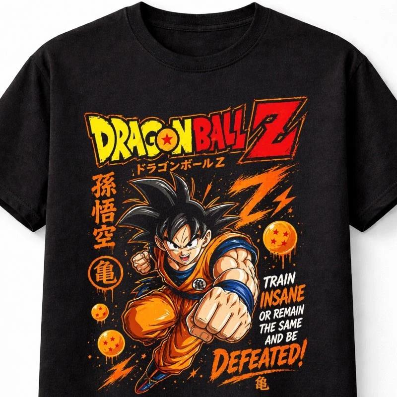 Dragon Ball Z Goku Saiyan Anime Graphic Unisex TShirt S