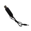 3.7V USB DC Charging Cord 3.5mm Plug Charge Line with Power Off Indicator 1/5Pcs Anti-break for Daily Long-term Use