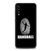 Phone Case For Samsung A24 A12 A14 A32 A50 A70 A20E A20S A10S A22 A30 A40 A34 A54 A42 A52 5G A02S A04s Soft Cover Handball Sport