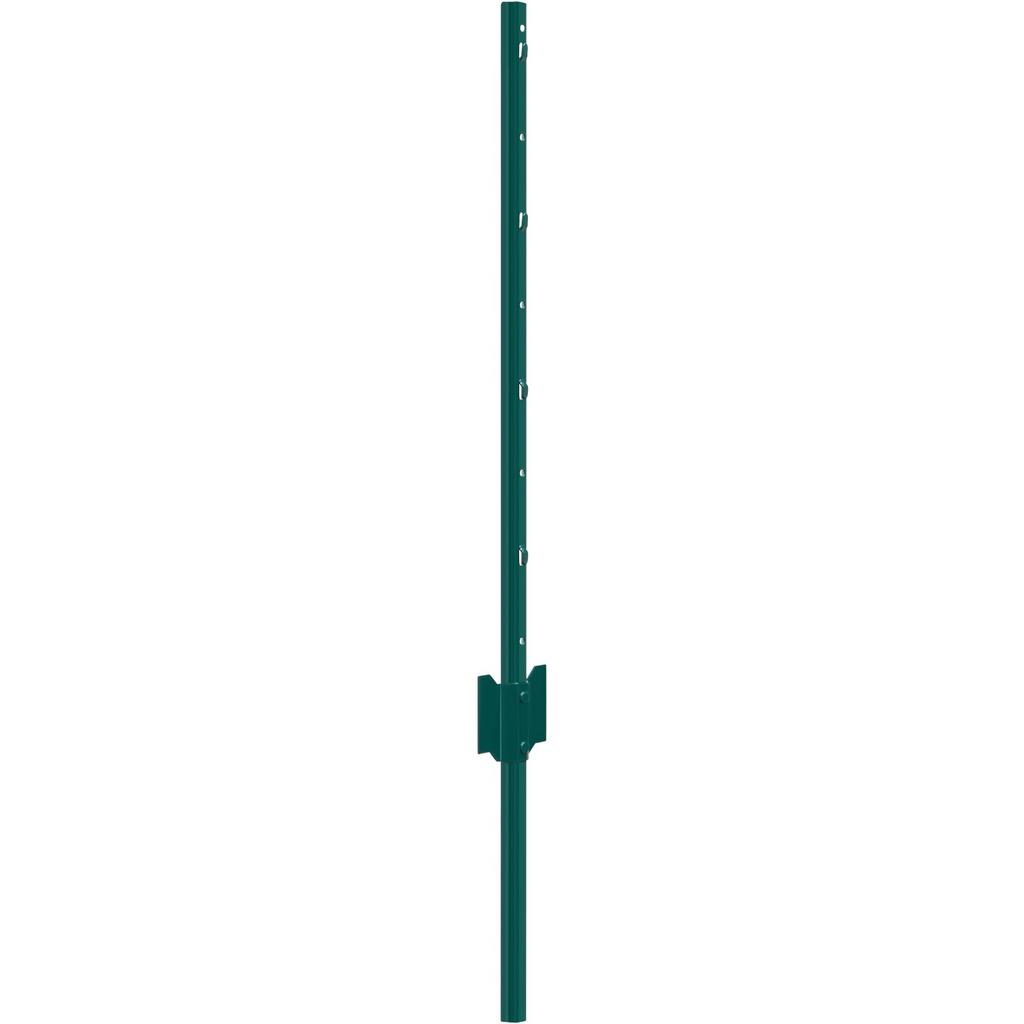 VEVOR 3 Feet Fence Post, 10 Pack U-Channel Heavy Duty Metal Fence Posts, Sturdy Steel Fence Stakes for Garden Yard, Lawn