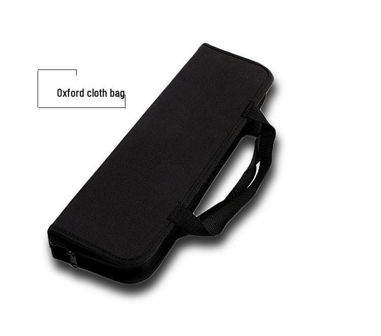 Meigo Stainless Steel BBQ Tool Set, 32 Pieces, with Portable Cloth and Aluminum Case Options, New.