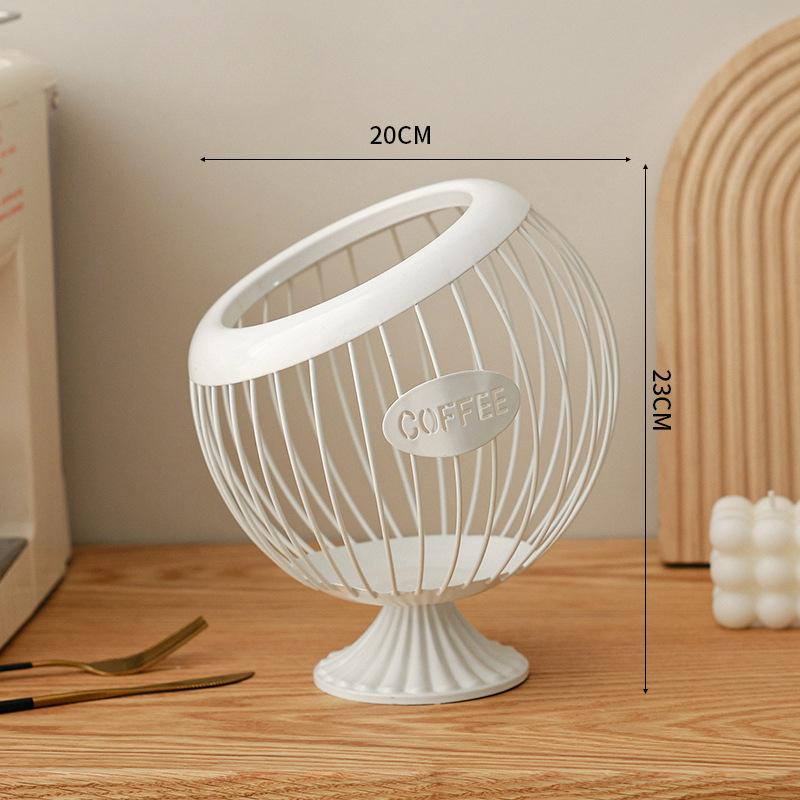 Suport creativ pentru capsule Espresso Container Contor Suport pentru capsule de cafea Organizator pentru gustări de fructe Accesorii pentru bucătărie Decor case