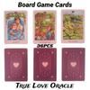 True Love Oracle English Card Set 36pcs Interactive Tabletop Game Mind-stimulating Copperplate Paper Material