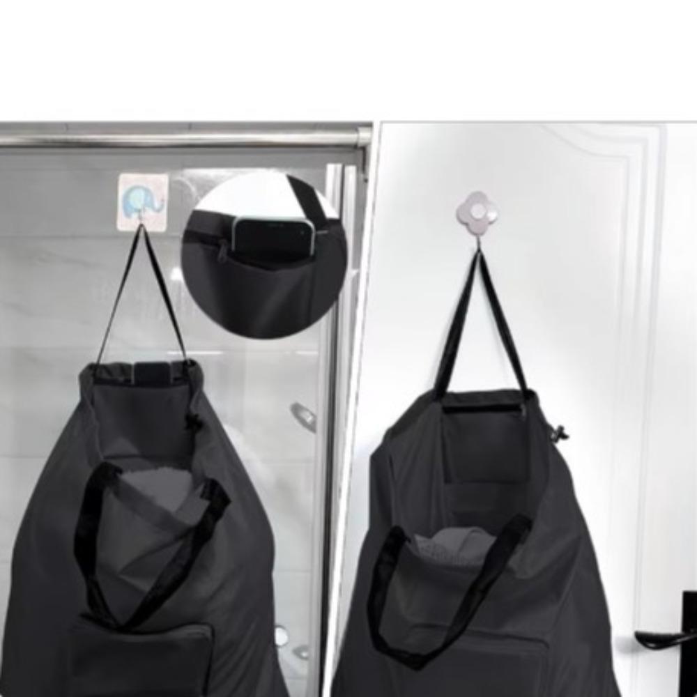 Collapsible Travel Laundry Bag with Handle Travel Storage Pouch Portable Dirty Clothes Bag  Travel