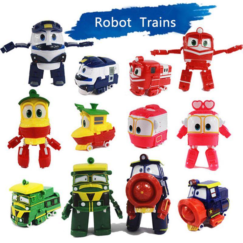 Rt Robot Trains Kay Transformer Transforming Train Figure Korean Toy Animation