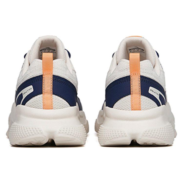 Anta Life Collection Textile, Synthetic Leather Cushioning Slip Resistant Abrasion Resistant Low Top Chunky Sneakers 912218872-3