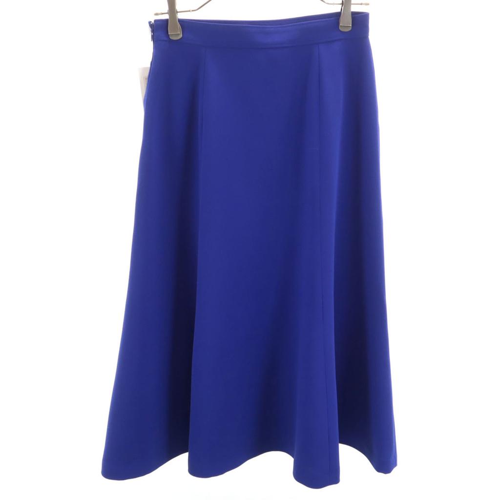 UNITED ARROWS Unused Made in Japan Long length flare skirt 38 blue Tagged Women Used