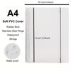 A4/B5/A5 Loose Leaf Refill Binder Notebook Blank/Line/Grid/Cornell Replacable Metal Ring Office&School Supplies Stationery