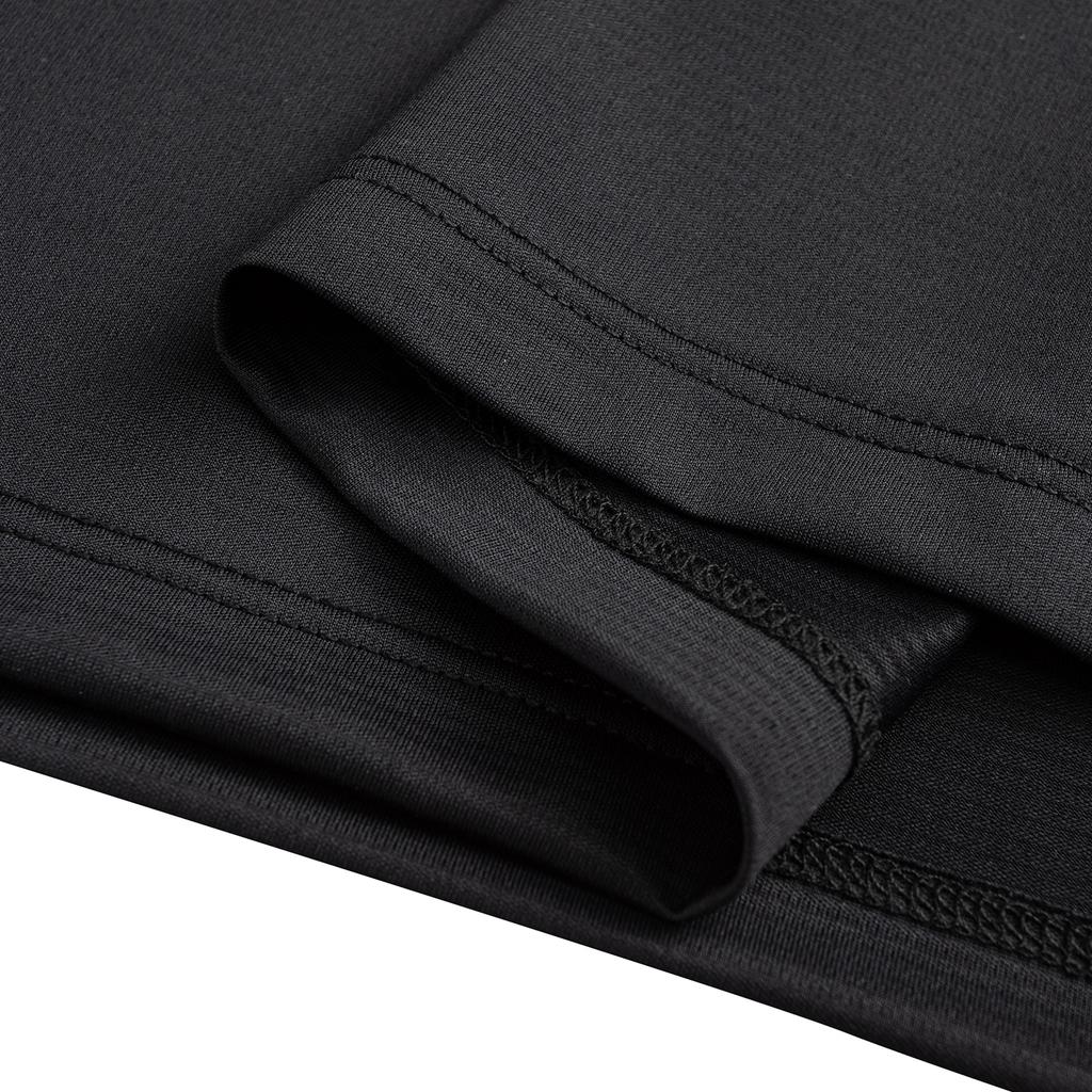 Anta Mens Short Sleeve Knitted T-Shirt Summer 2026 Men tops Basic-Black 952625115-5