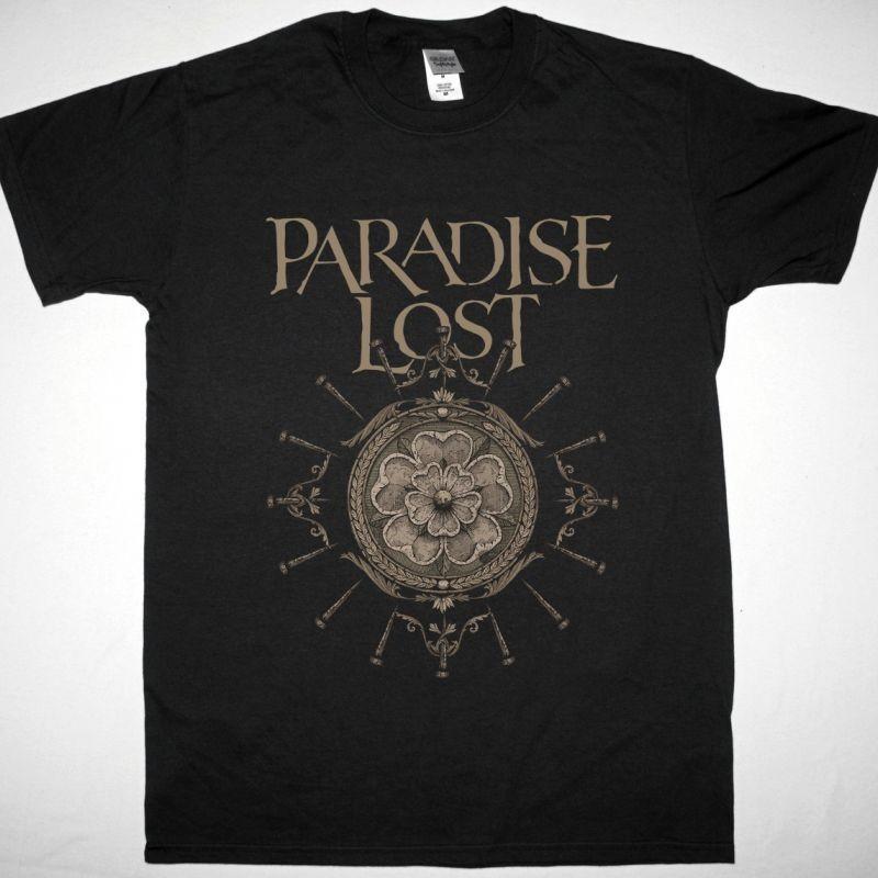 Paradise Lost Obsidian Rose Black T-Shirt Metal Tee S разноцветный