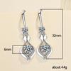 Elegantes Pendientes Largos con Forma de Lágrima para Mujer