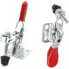 201A Horizontal Toggle Clamp Quick-release Toggle Clamps Set 27kg/60lbs Holding Capacity Anti-slip Hold Down Hand Clip Tool