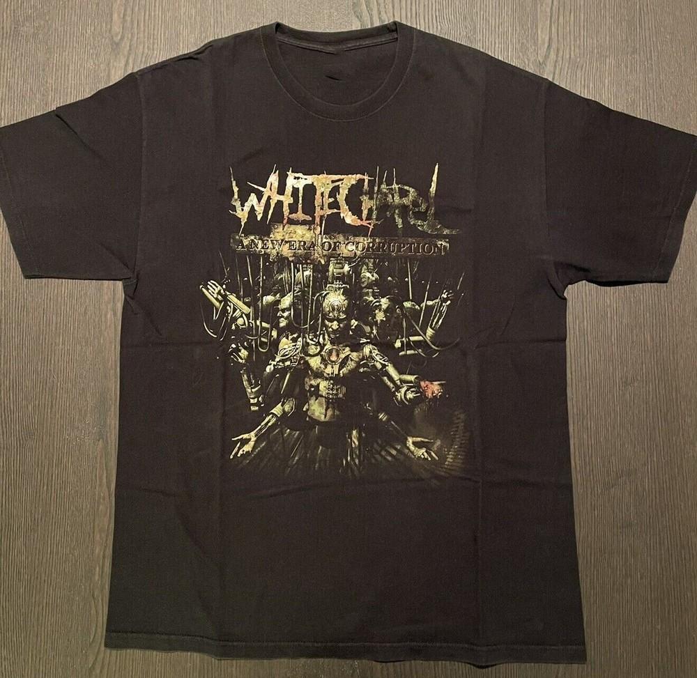 Новая эра Whitechapel Футболка группы Черная Унисекс S-5XL 1G0123 Унисекс Футболка S