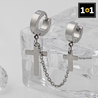 [1+1] Cross Link Piercing Chirurgisch Staal