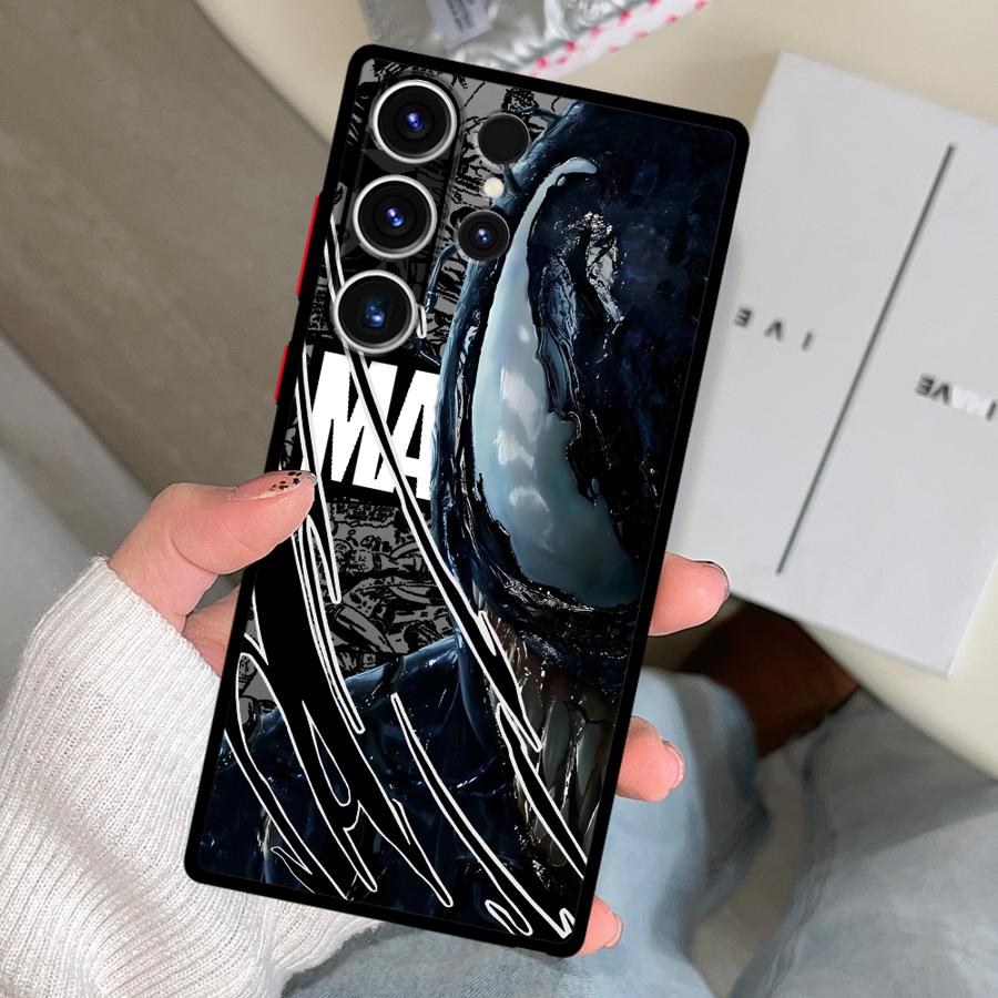 Funda Phone Cover Case for Samsung Galaxy S26 S25 Ultra Note 20 10+ S22 S23 FE S20 S24 Plus S21 Marvel Spiderman Ironman