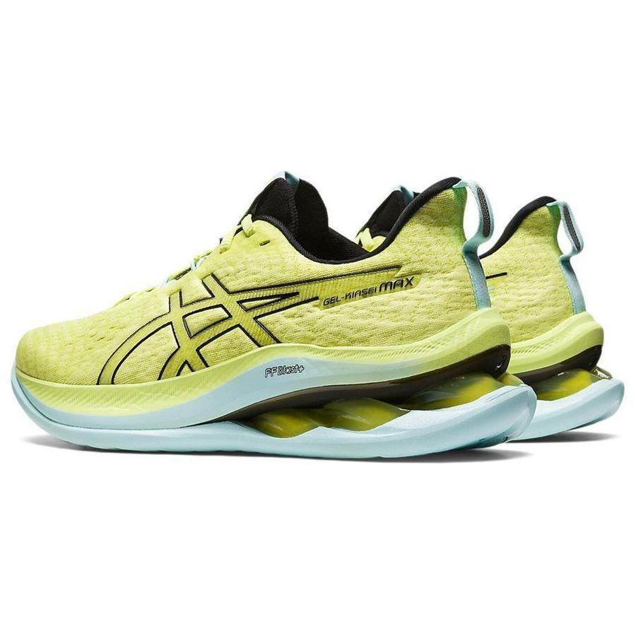 Asics Gel Kinsei Max Glow Gul Dame Sneakers Svart 1012B512-750