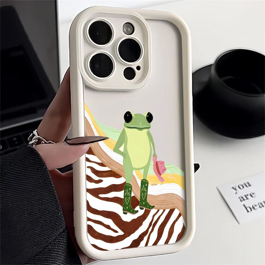 Phone Cover Case for iPhone 17 Pro Max 15 Plus 14 Air 16 13 17e 12 Pro 11 Fashion And Trends Frog