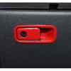 For 2021-2023 Ford Bronco ABS Red Car Co-pilot Storage Box Switch Cover Trim 2P