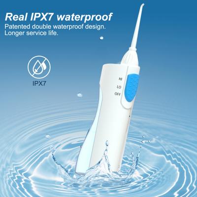 Yousheng Electronic Water Dental Flosser 200ML IPX7 Waterproof Adjustable Braces Teeth Cleaning Oral Irrigator Home Travel Portable Handheld