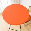 Elegant Milk Silk Round Tablecloth - Luxurious Light Feel & Elastic Fit, White Ins Style